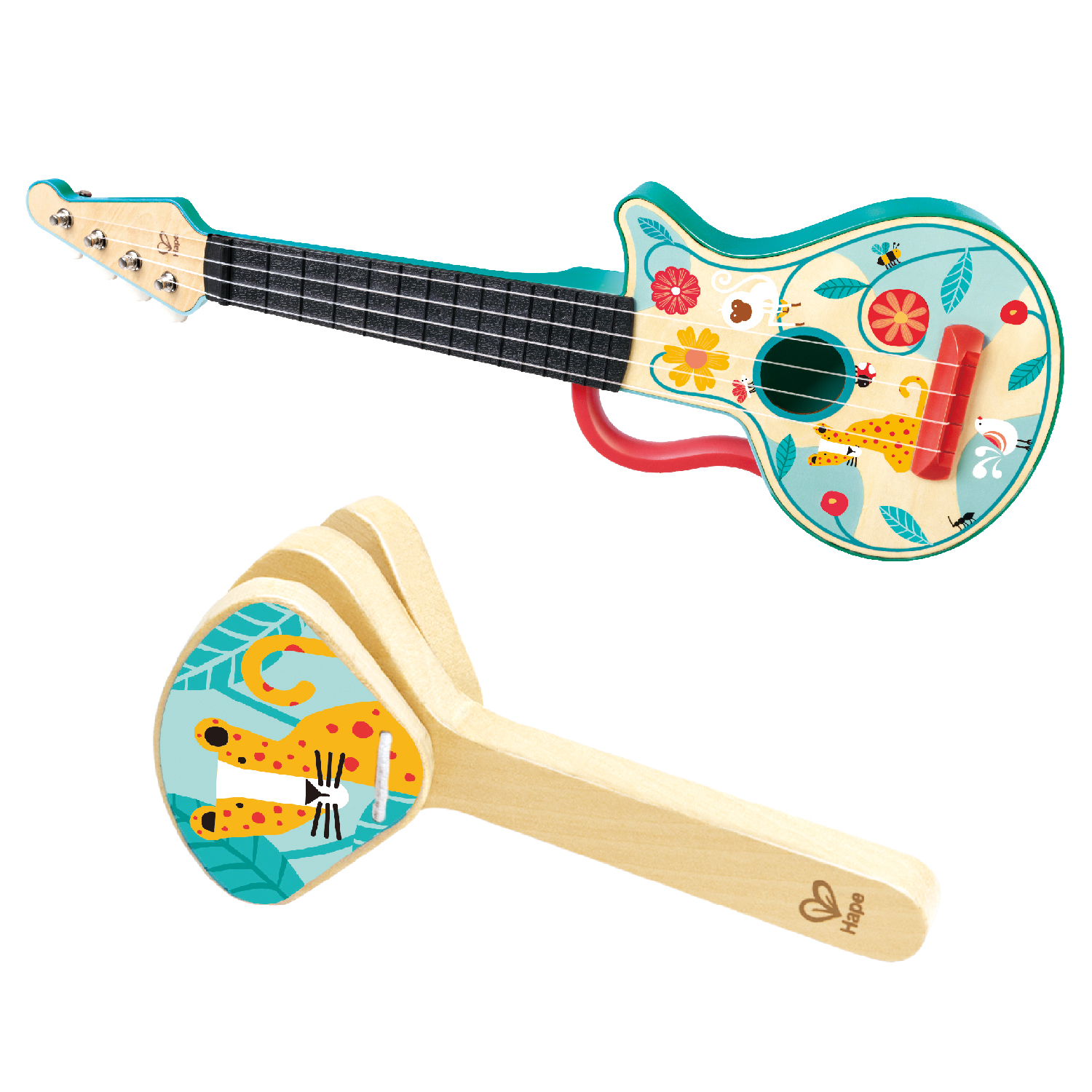 Игрушка музыкальная Hape гитара - фото 6