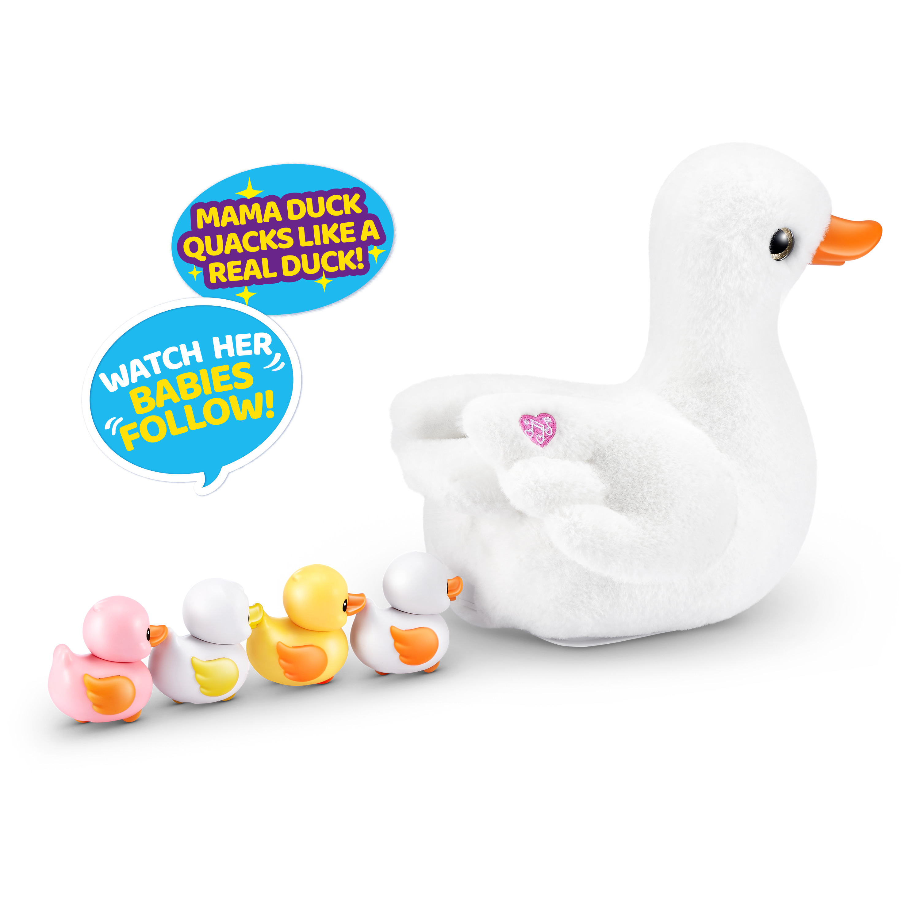 Игровой набор Zuru Pets Alive Уточка с утятами - фото 19