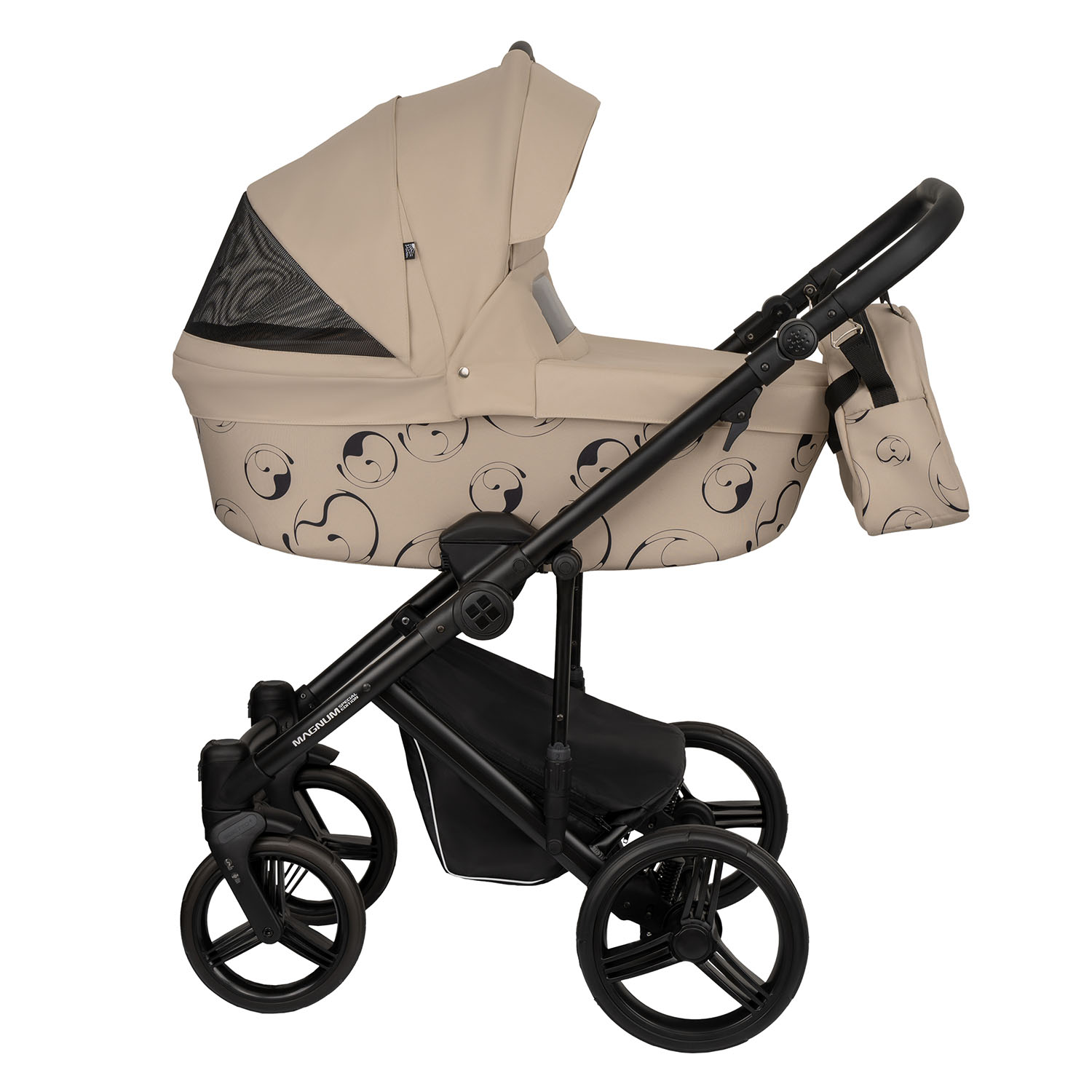 Коляска 2в1 Bebetto Magnum Light SE бежевый - фото 3