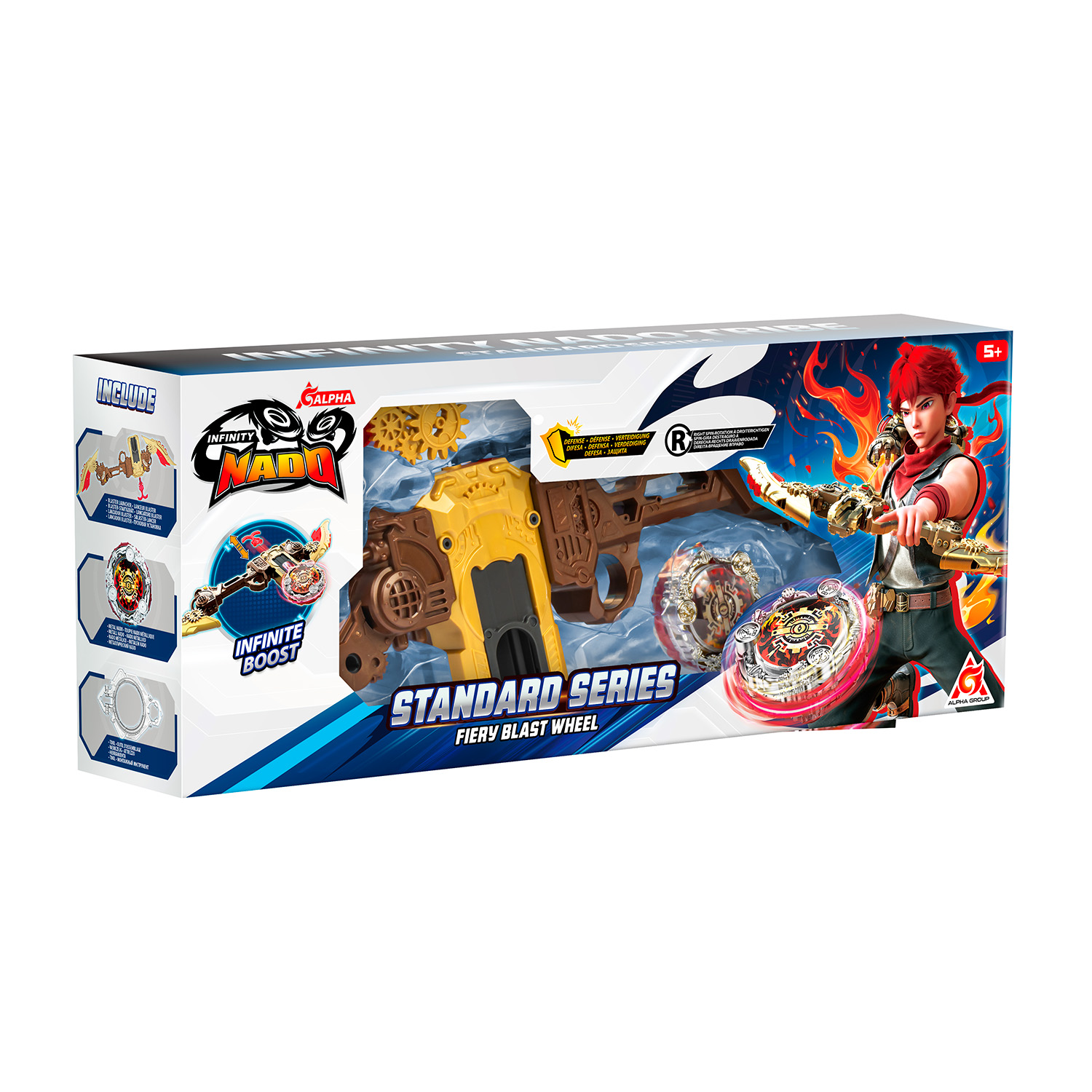 Игровой набор Infinity Nado Fiery Blast Wheel - фото 3