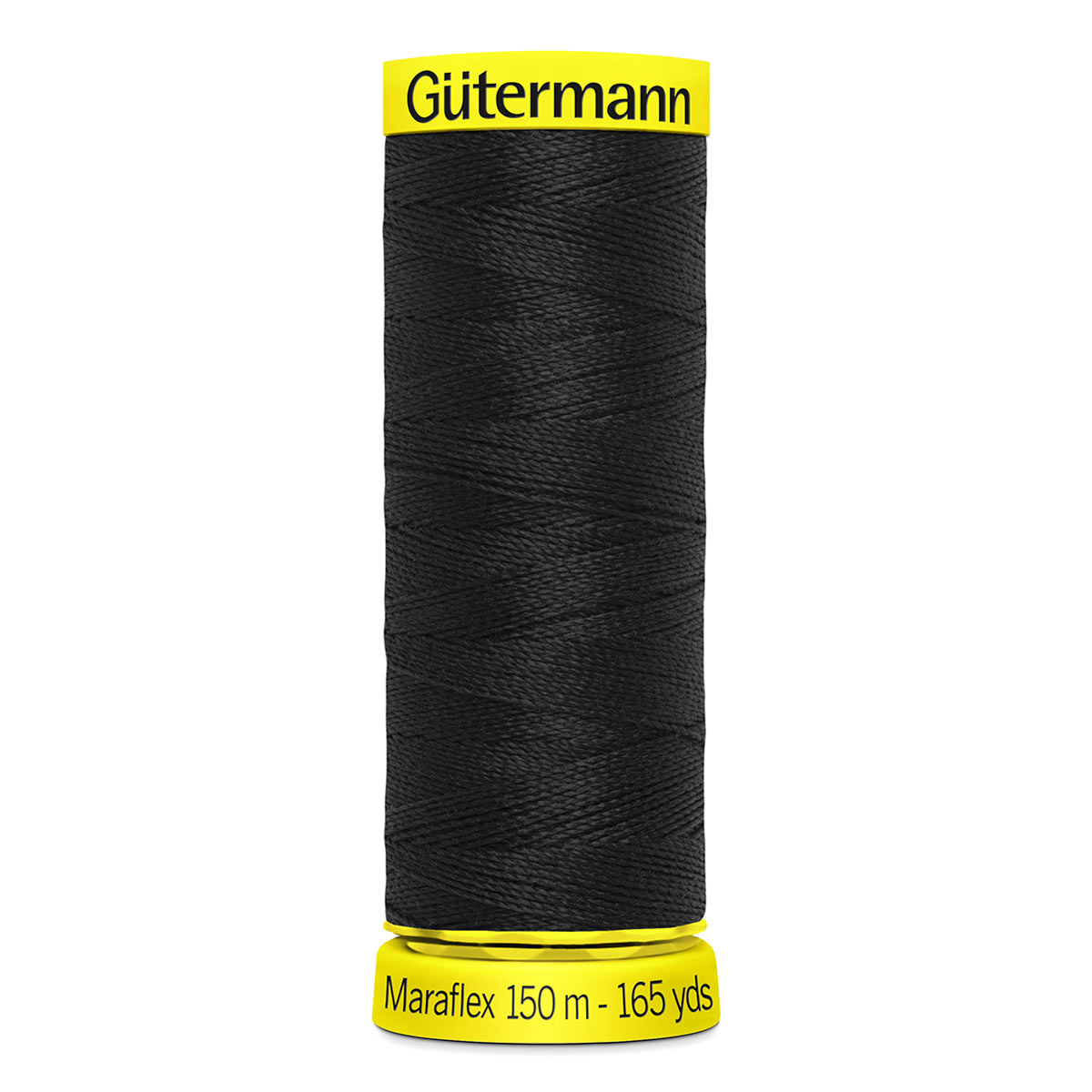 Нитки Guttermann для эластичных трикотажных материалов ПБТ Maraflex 120/150 м 1 шт 777000 000 черный - фото 2