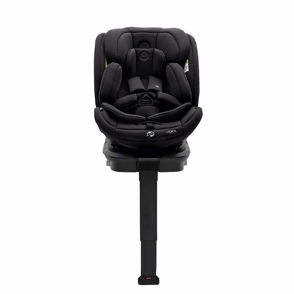Автокресло agex Comfort i-Fix 360 Isofix 0+/1/2/3 (0-36 кг) черный - фото 2