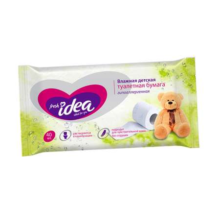 Туалетная бумага Fresh idea 40 шт.