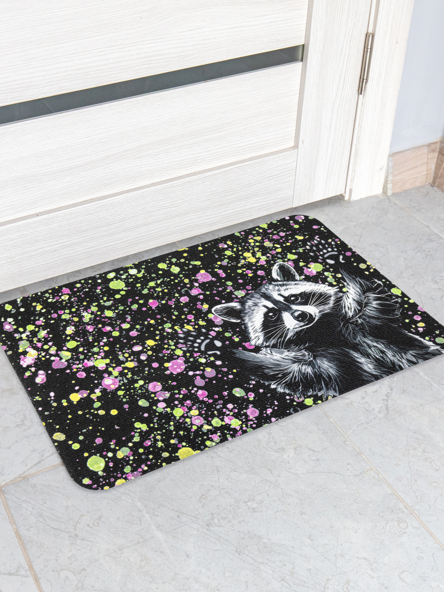 Ковёр придверный VILINA Енот 40 x 60 см - фото 6
