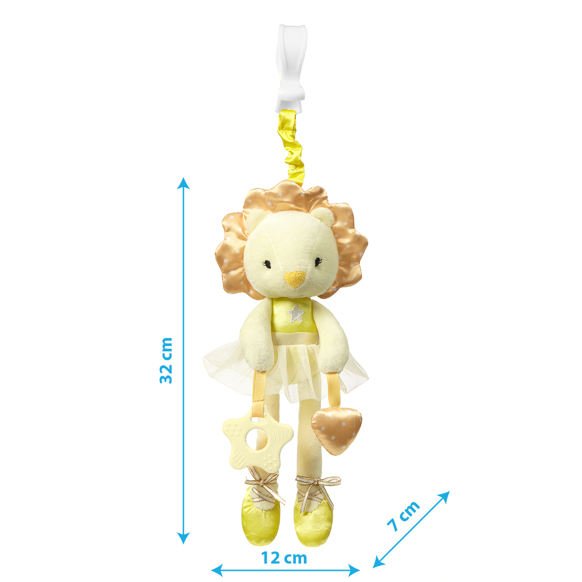 Игрушка Babyono подвеска Ballerina funny в ассортименте - фото 8
