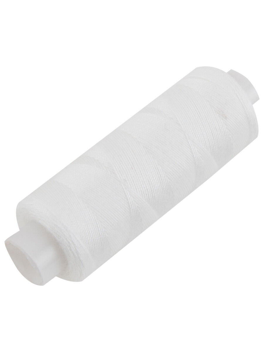 Нитки для шитья Develia армированные 40ЛШ 200 м швейный набор 20 штук с иголками белые - фото 5