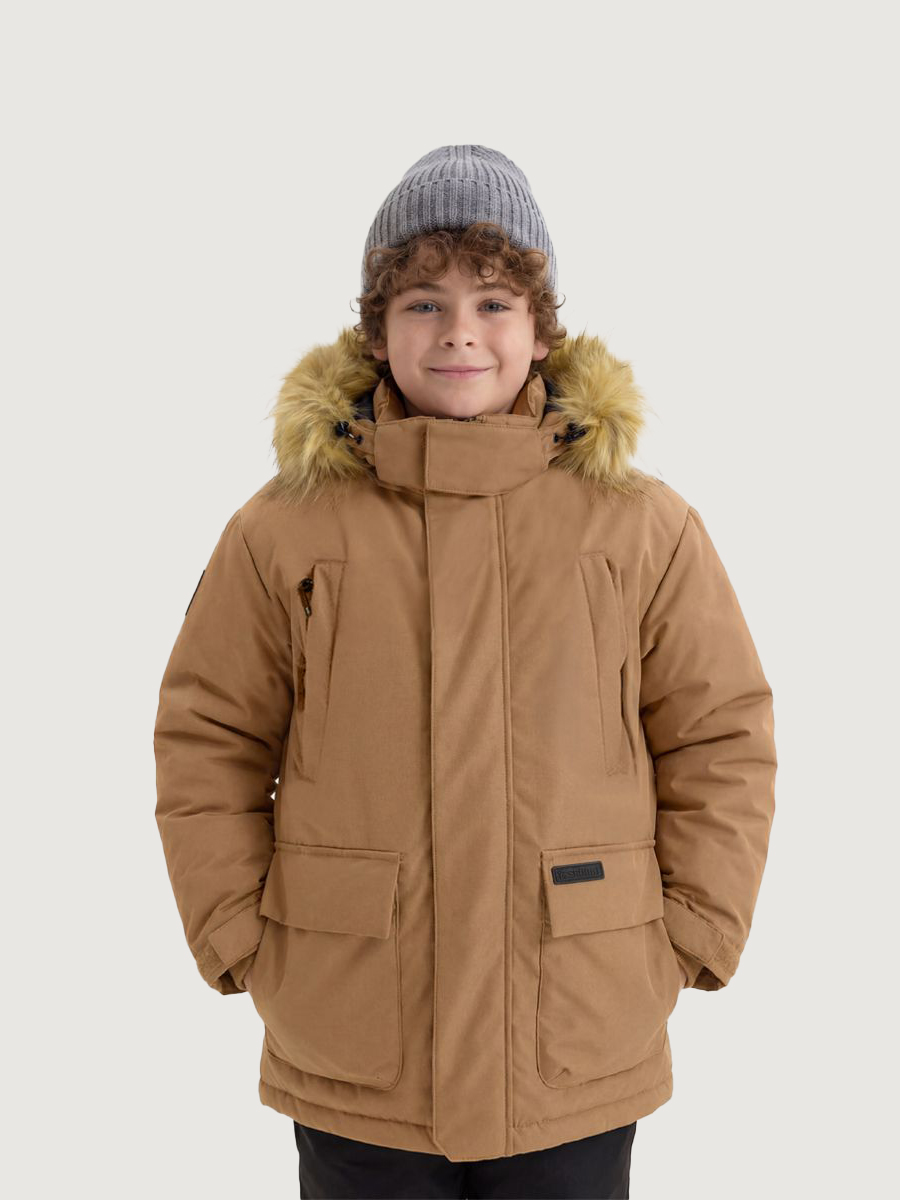 Куртка NIKASTYLE +4з6525 кэмел - фото 1