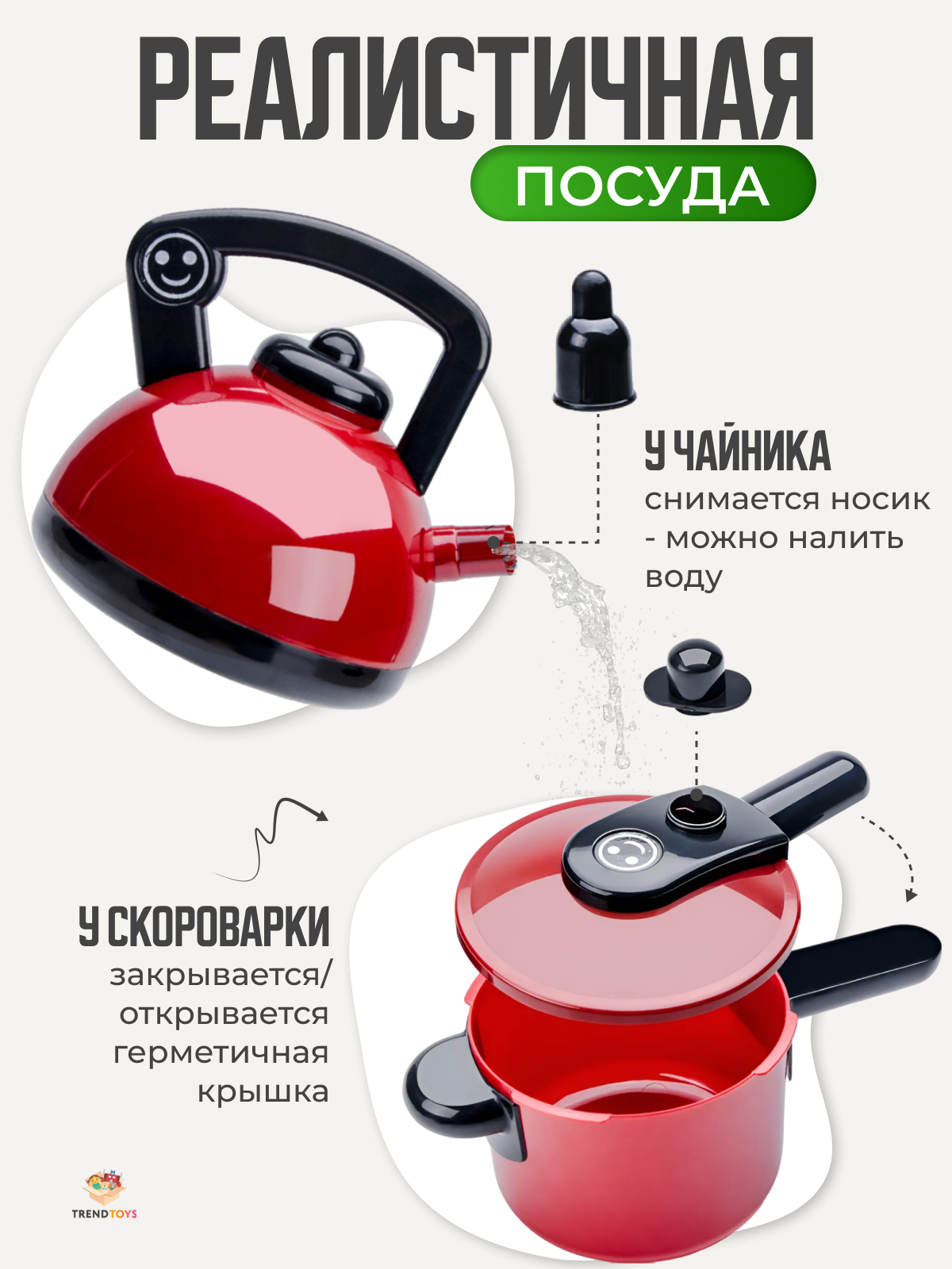 Игрушка TrendToys посуда - фото 3
