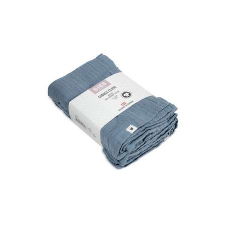 Пеленки муслиновые 2 шт BIBS Muslin Cloth Petrol 70х70 2шт