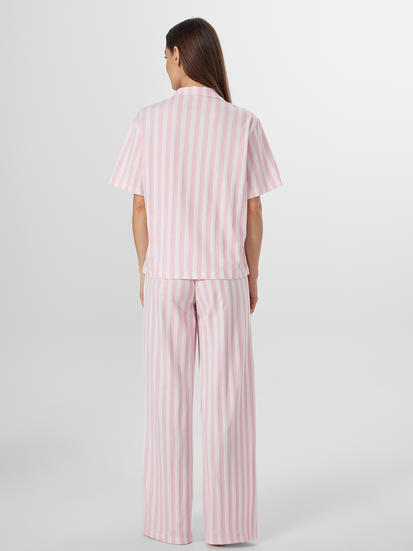 Пижама Mark Formelle (Марк Формэль) 592554/розовая полоска - фото 2