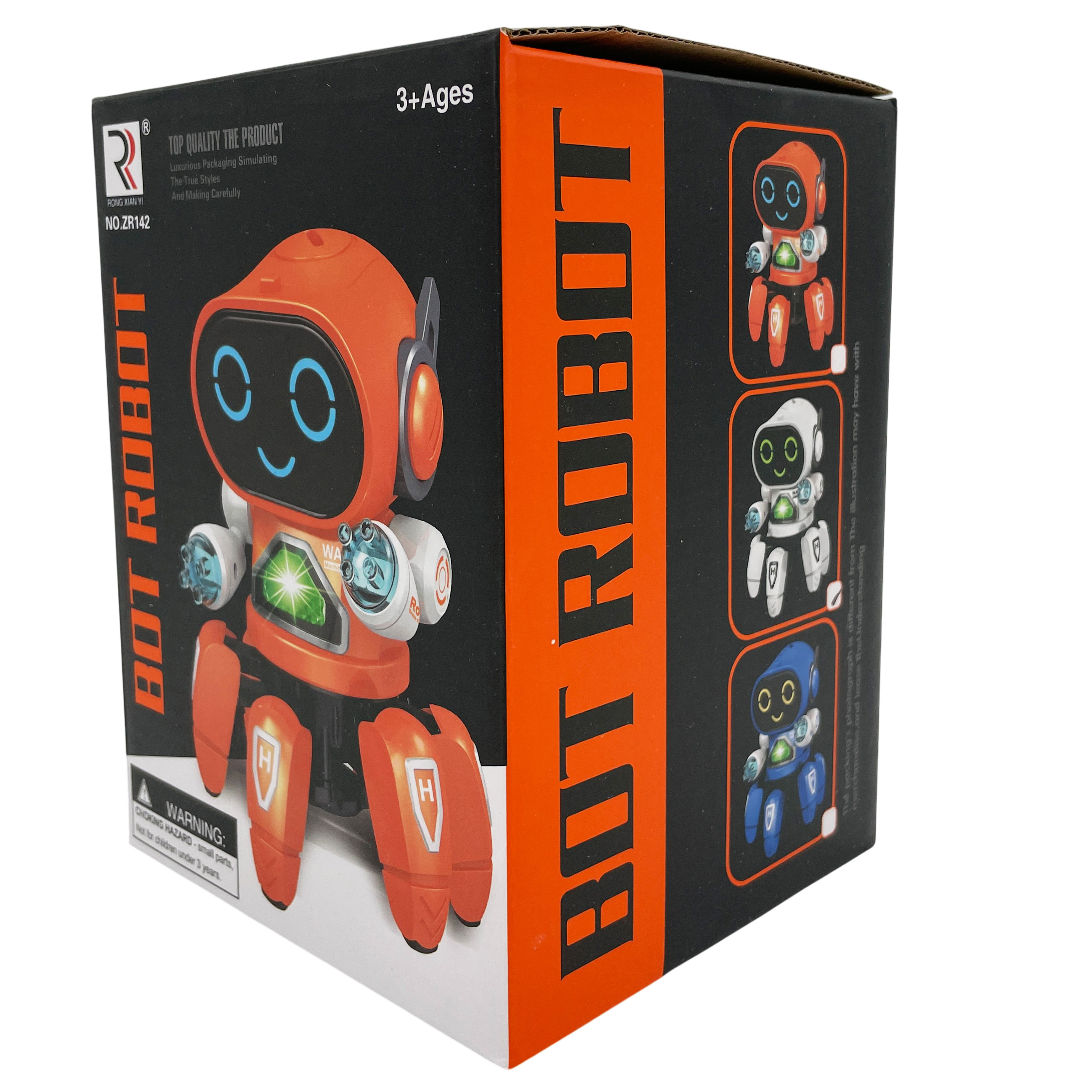 Робот РУ Junfa Toys танцующий со светом и звуком - фото 12