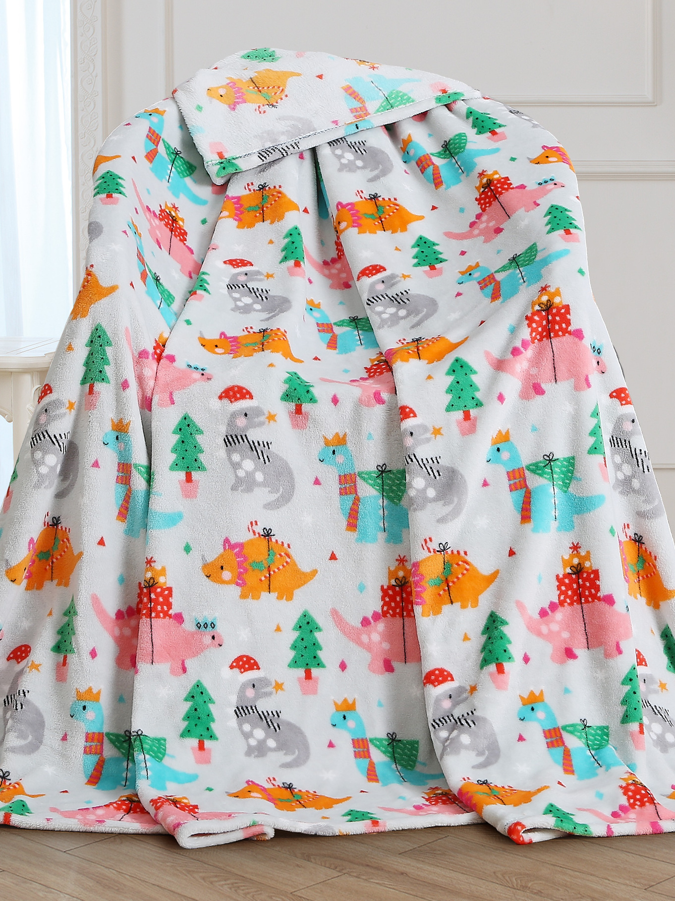 Плед Павлинка Аэро Софт Динозаврики 100 x 150 см - фото 2