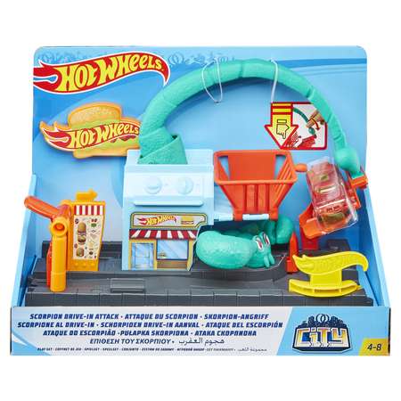Трек Hot Wheels Атака скорпиона