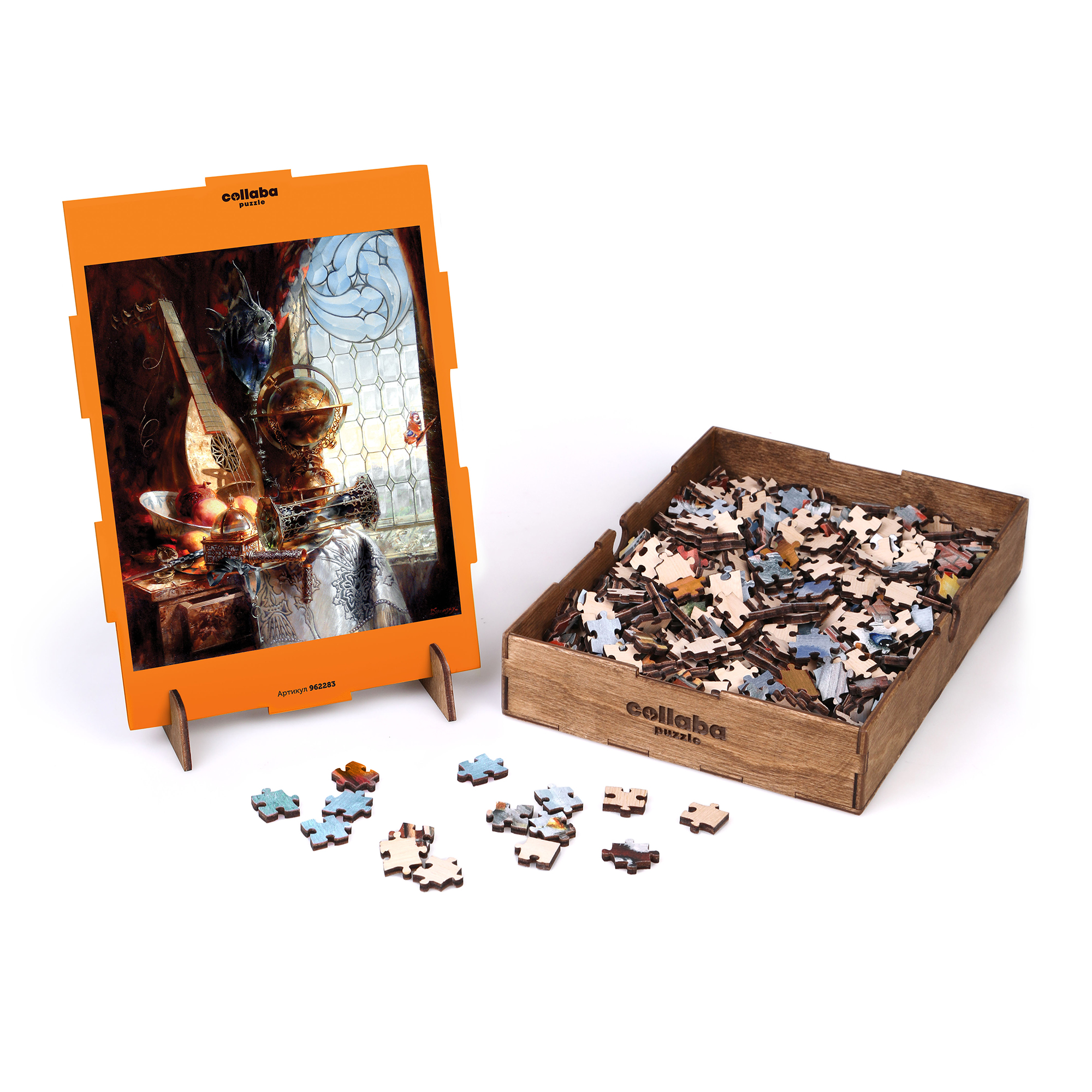 Пазл Collaba puzzle деревянный - фото 10