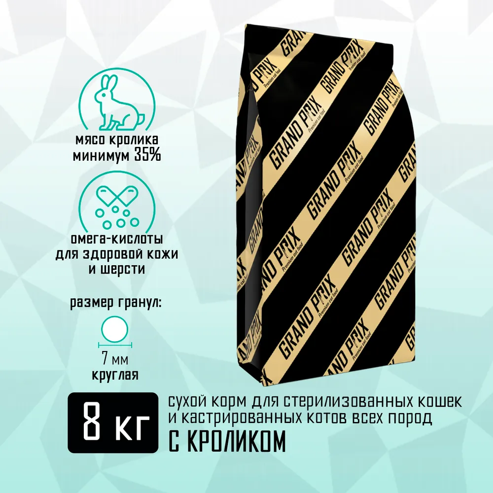 Корм сухой Grand Prix Для кошек - фото 12