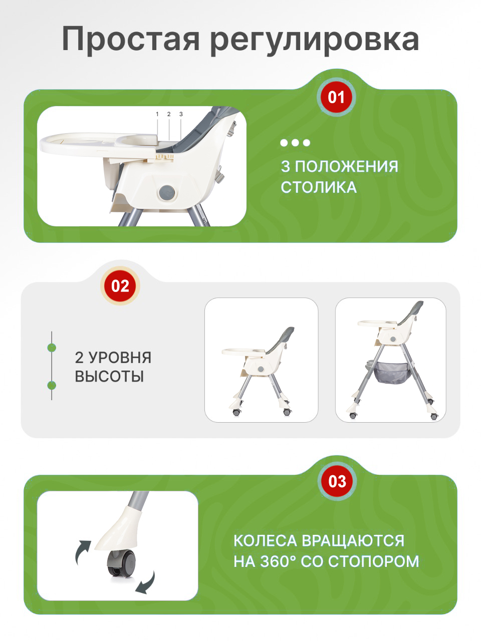 Стульчик для кормления Babyhit Cupcake - фото 4