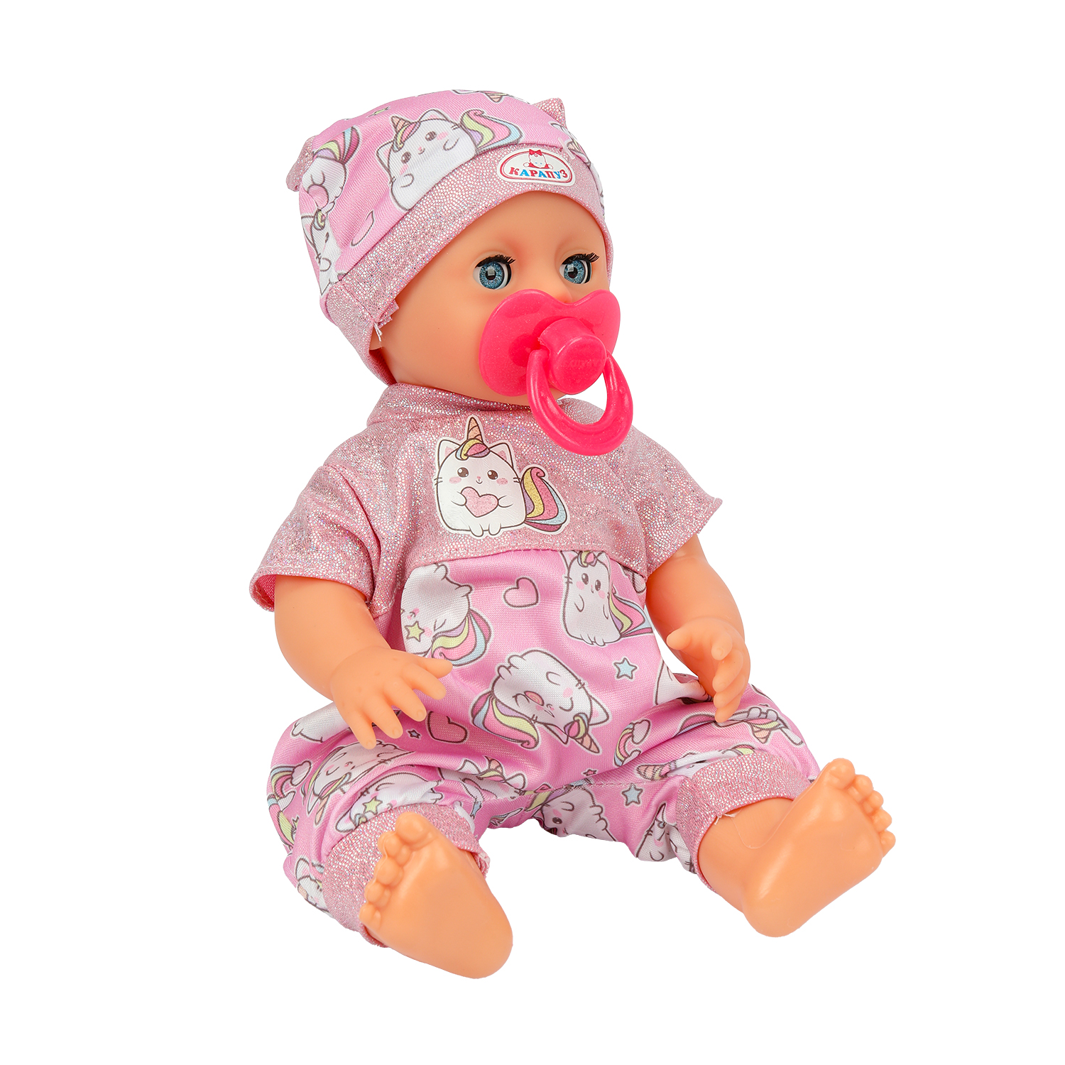 Кукла пупс Карапуз Шаинский высота 25 см 392421 - фото 3