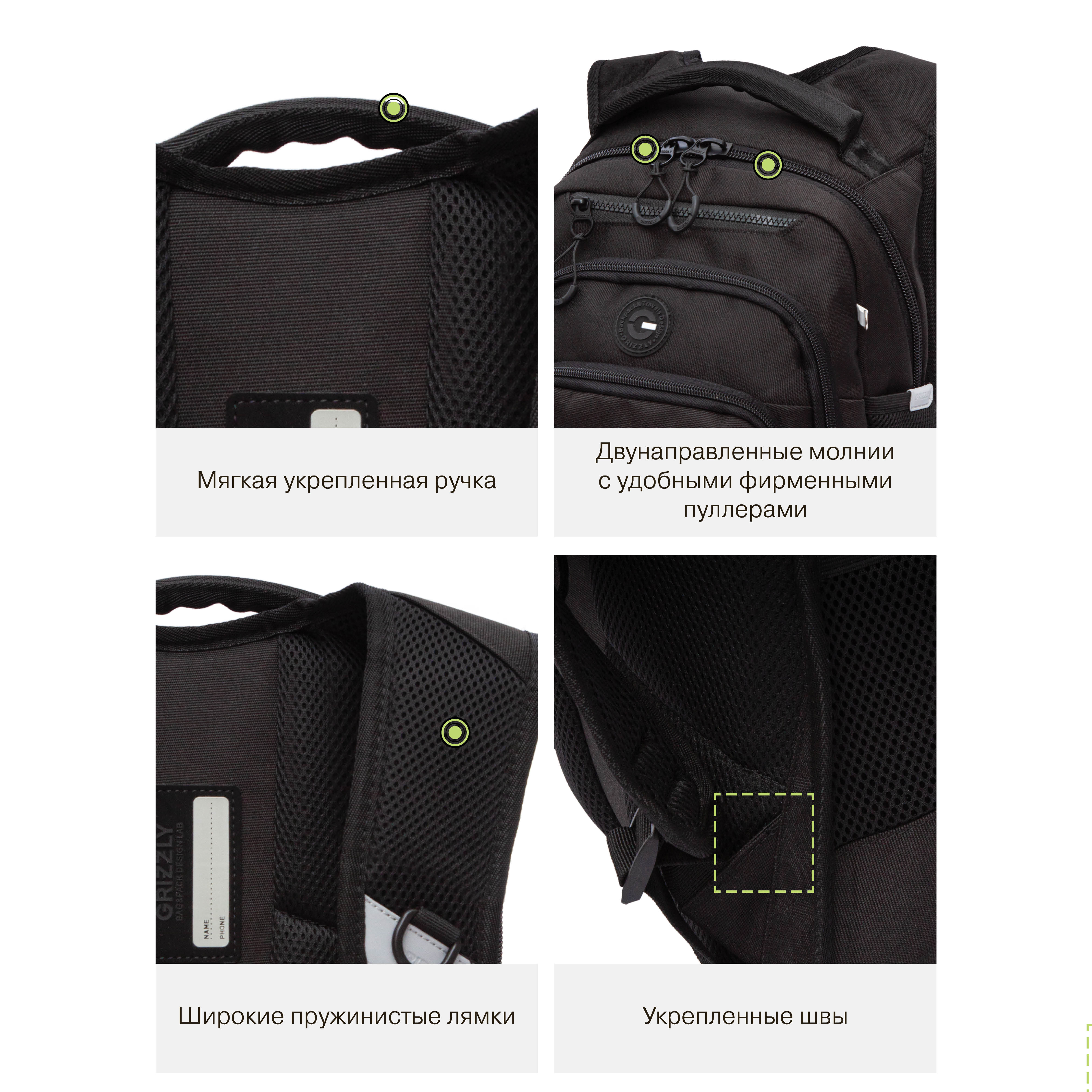 Рюкзак Grizzly для мальчика - фото 11