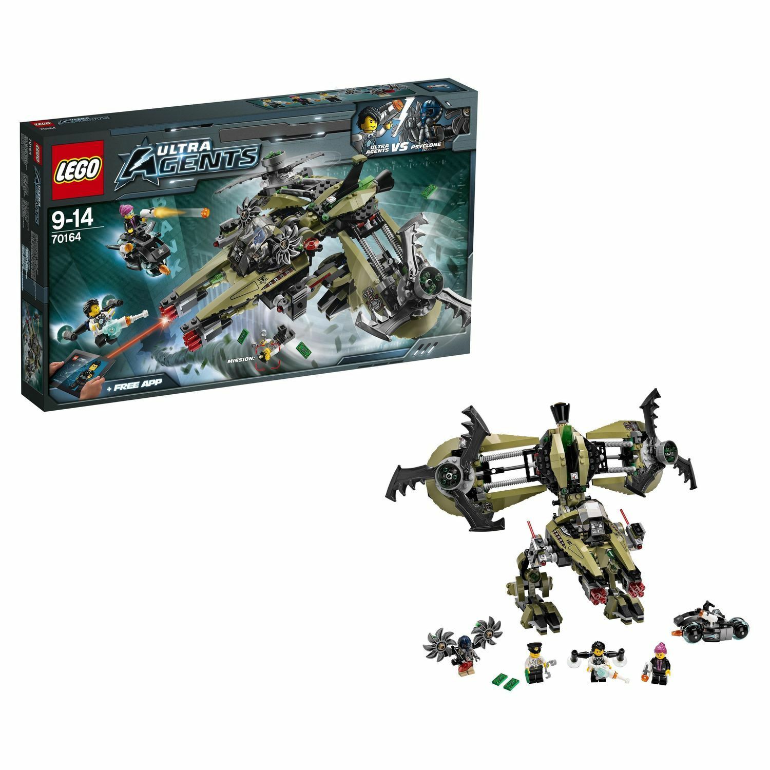 Конструктор LEGO Agents блочный - фото 1