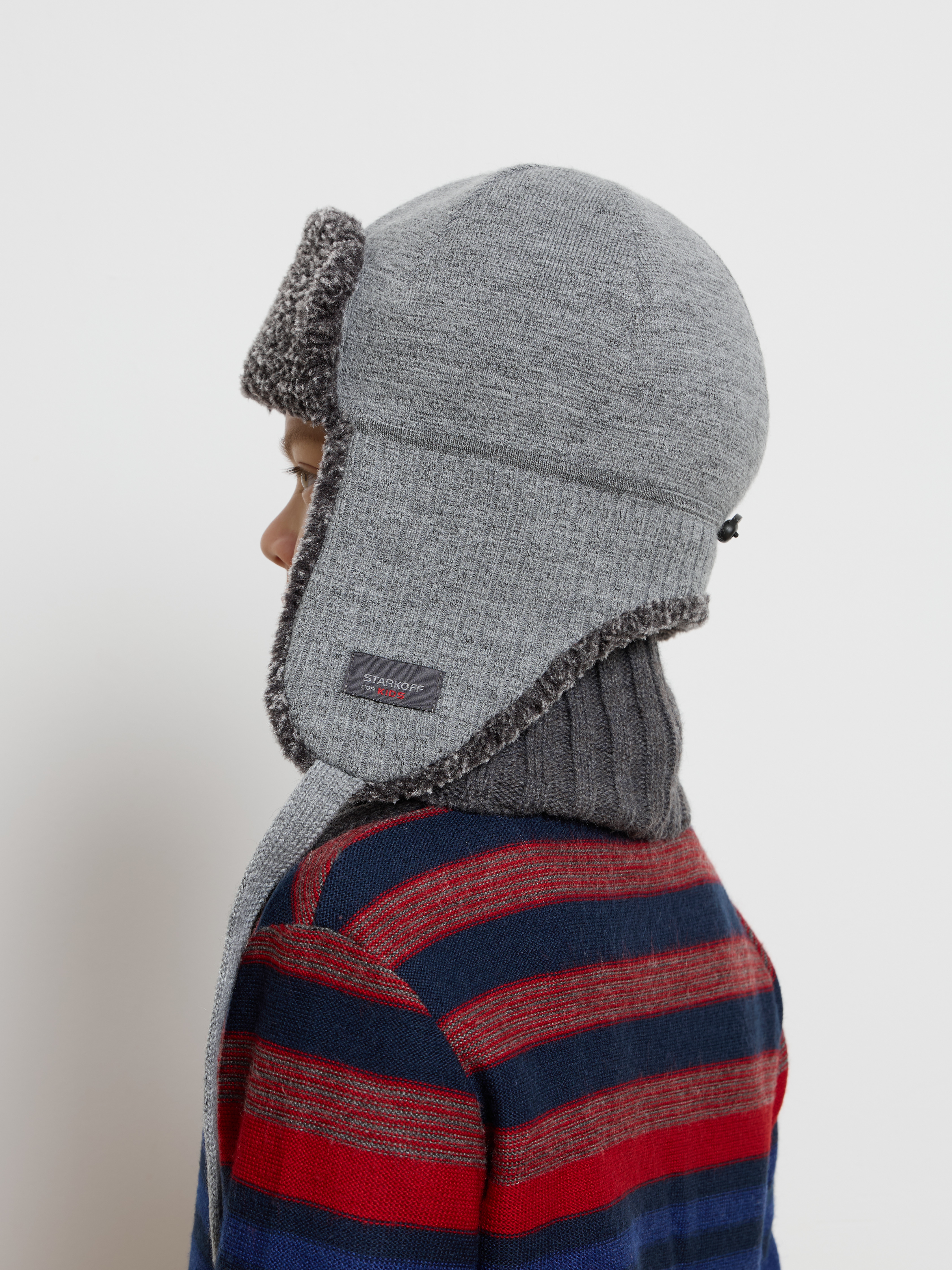 Шапка-ушанка Starkoff Kids Д500903 - фото 2