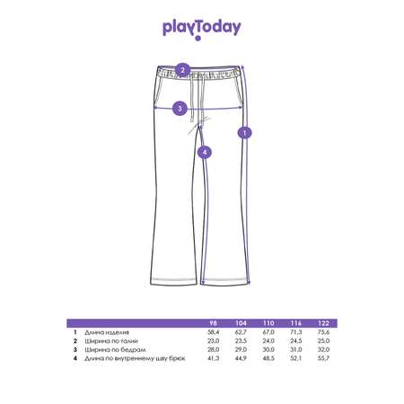 Брюки PlayToday
