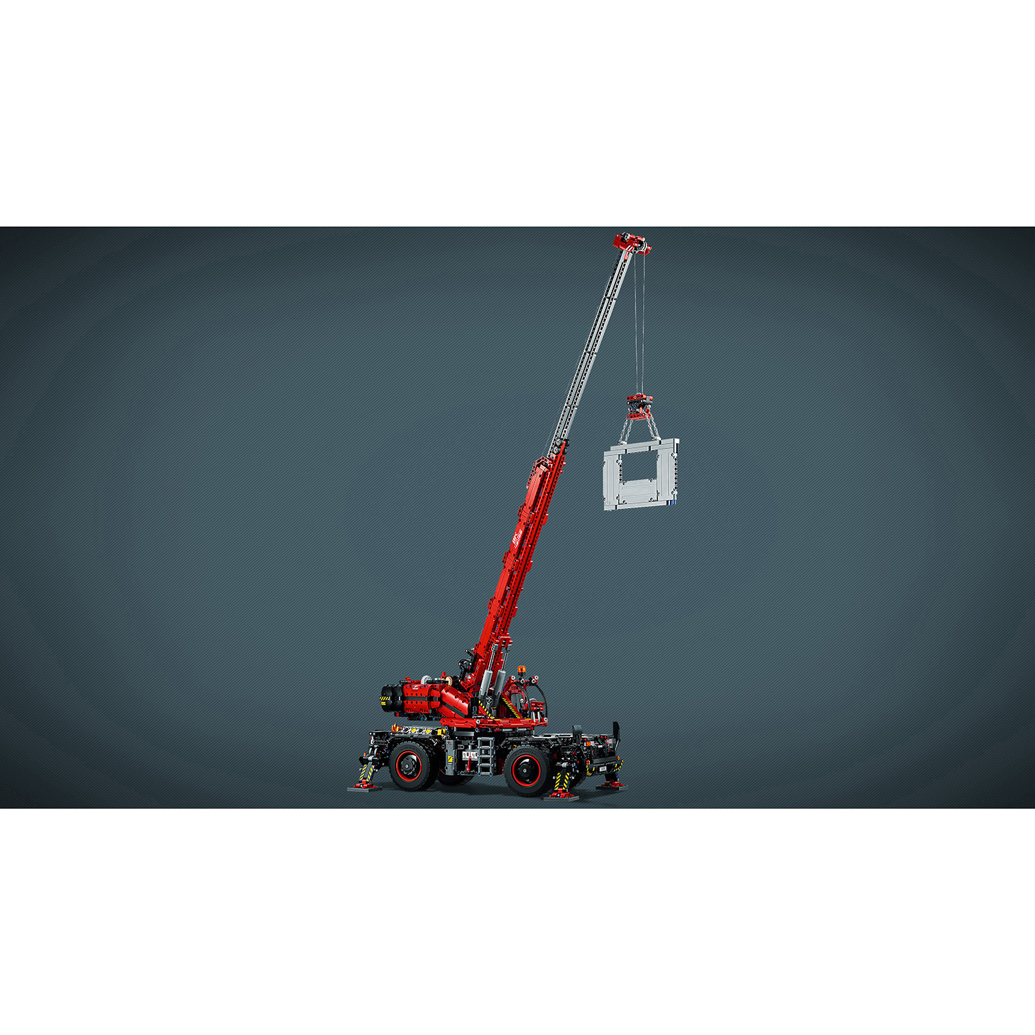Конструктор LEGO Technic Подъёмный кран 4057 дет. - фото 10