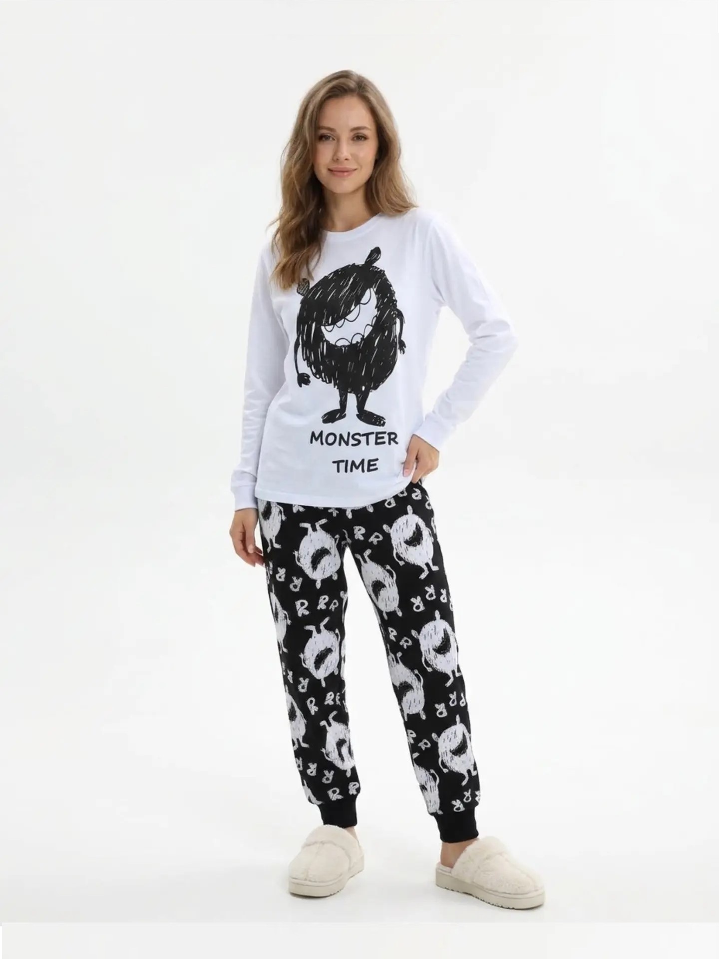 Пижама MIKO YUMI WP-printed-Monster - фото 1