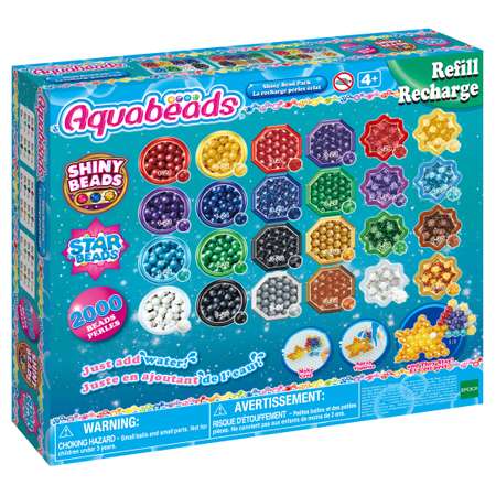 Аквамозаика Aquabeads Блестящие бусины