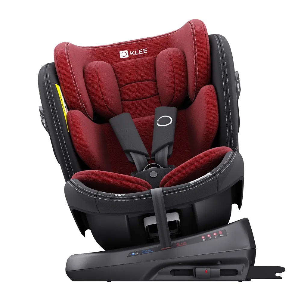 Автокресло KLEE Rapid 360 Fix Isofix 0+/1/2/3 (0-36 кг) красный - фото 1