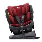 Автокресло KLEE Rapid 360 Fix Isofix 0+/1/2/3 (0-36 кг) красный