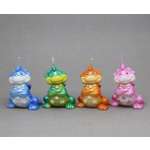 Свеча Дракон со снежинками (55х50х85, вес 45 гр)