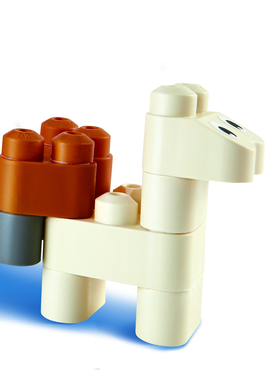 Конструктор Hape Средневековый замок 310 дет. - фото 11