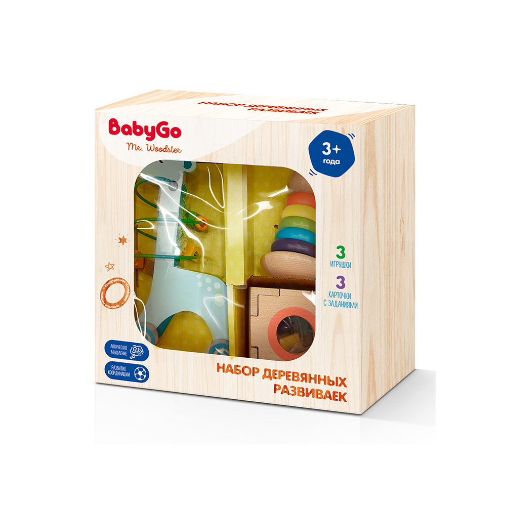 Игрушка BabyGo сортер деревянные игры - фото 1