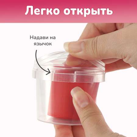 Тесто-пластилин LORI(колорит) 18 цв.