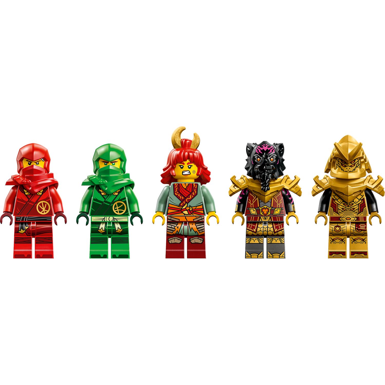 Конструктор LEGO NINJAGO Heatwave Transform Lava Dragon 479 дет. - фото 8