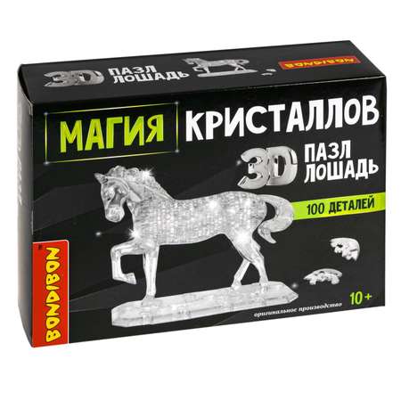 Пазл Bondibon кристаллический Лошадь 3D