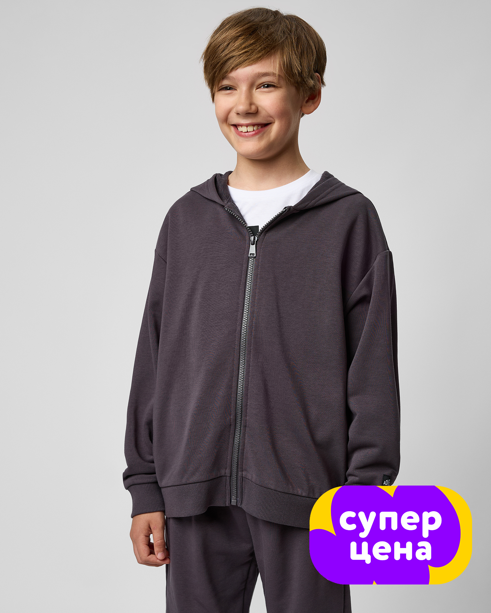 Толстовка Futurino W25FU1-B02Ttb-DG - фото 1