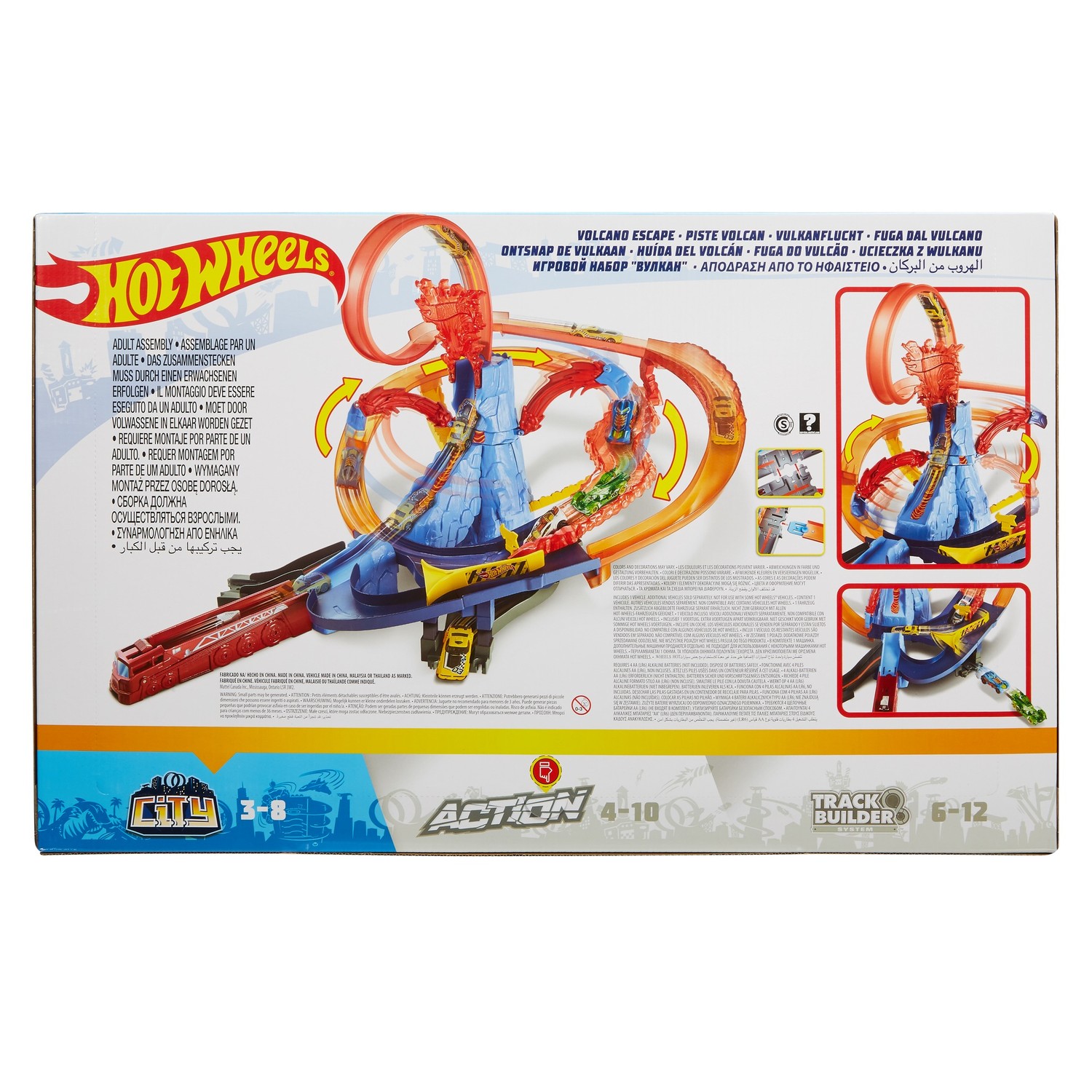 Трек Hot Wheels Вулкан FTD61 - фото 4