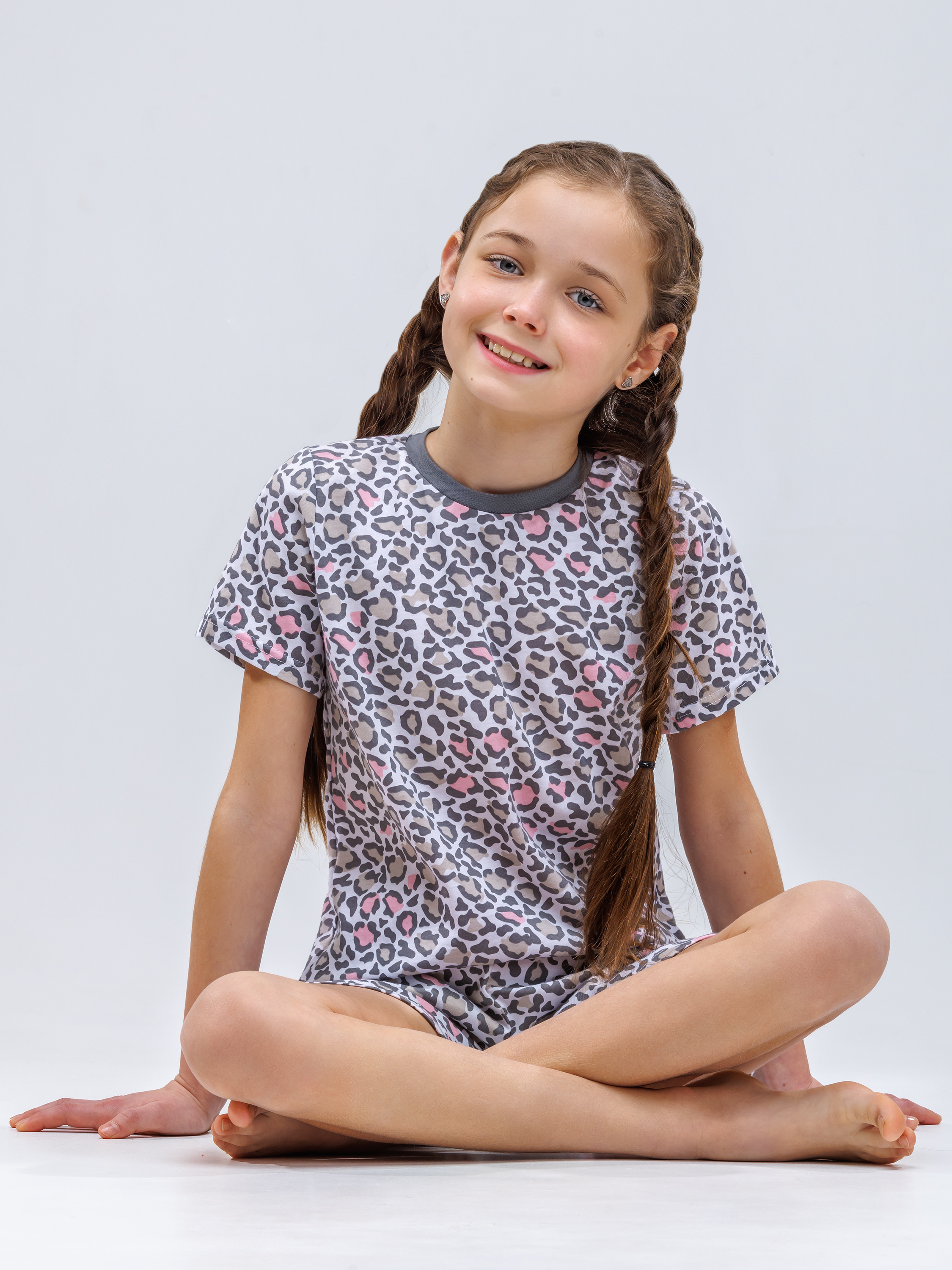 Пижама Babycollection pjm003/sph/k1/011/p2*dбелый,серый - фото 10