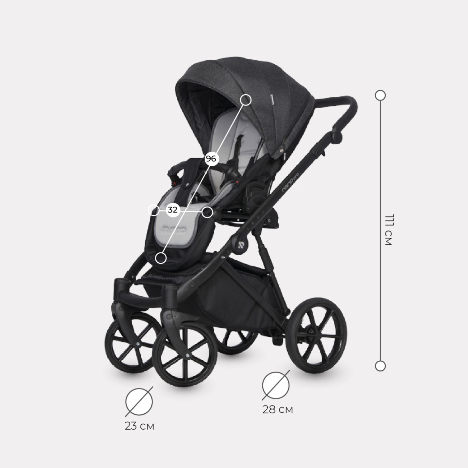 Коляска 2в1 Riko Nano Pro - фото 3