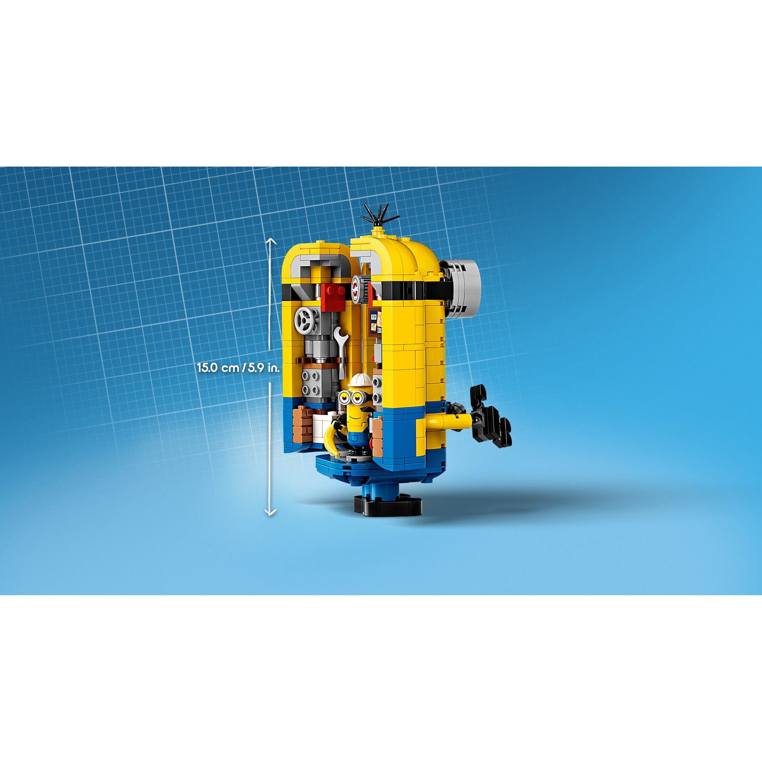 Конструктор LEGO Minions Миньоны и дом блочный - фото 10