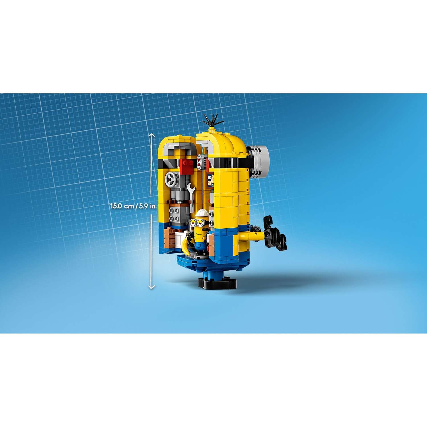 Конструктор LEGO Minions Миньоны и дом блочный - фото 10