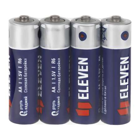 Батарейка Eleven AA солевая SB4 60 шт