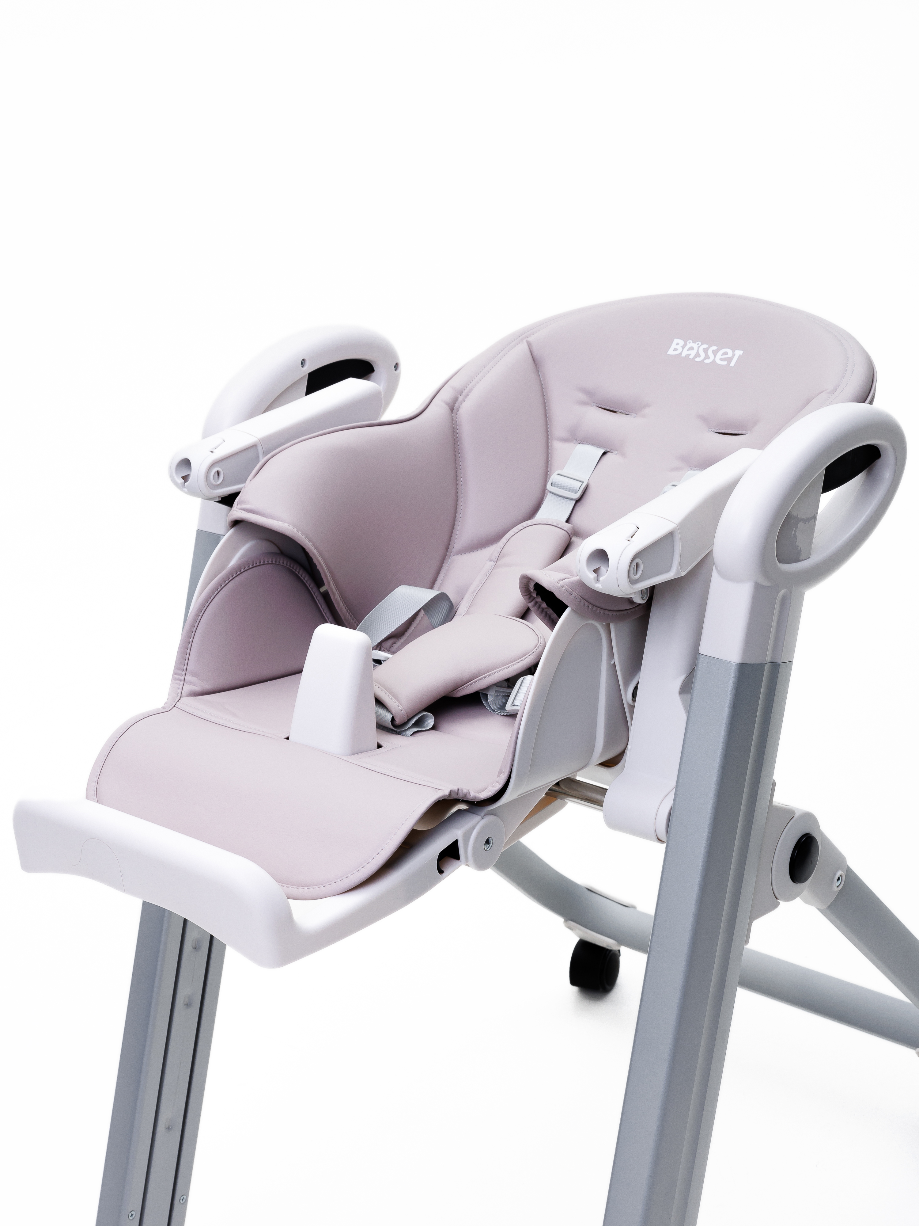 Стульчик для кормления BASSET B2 серый - фото 14