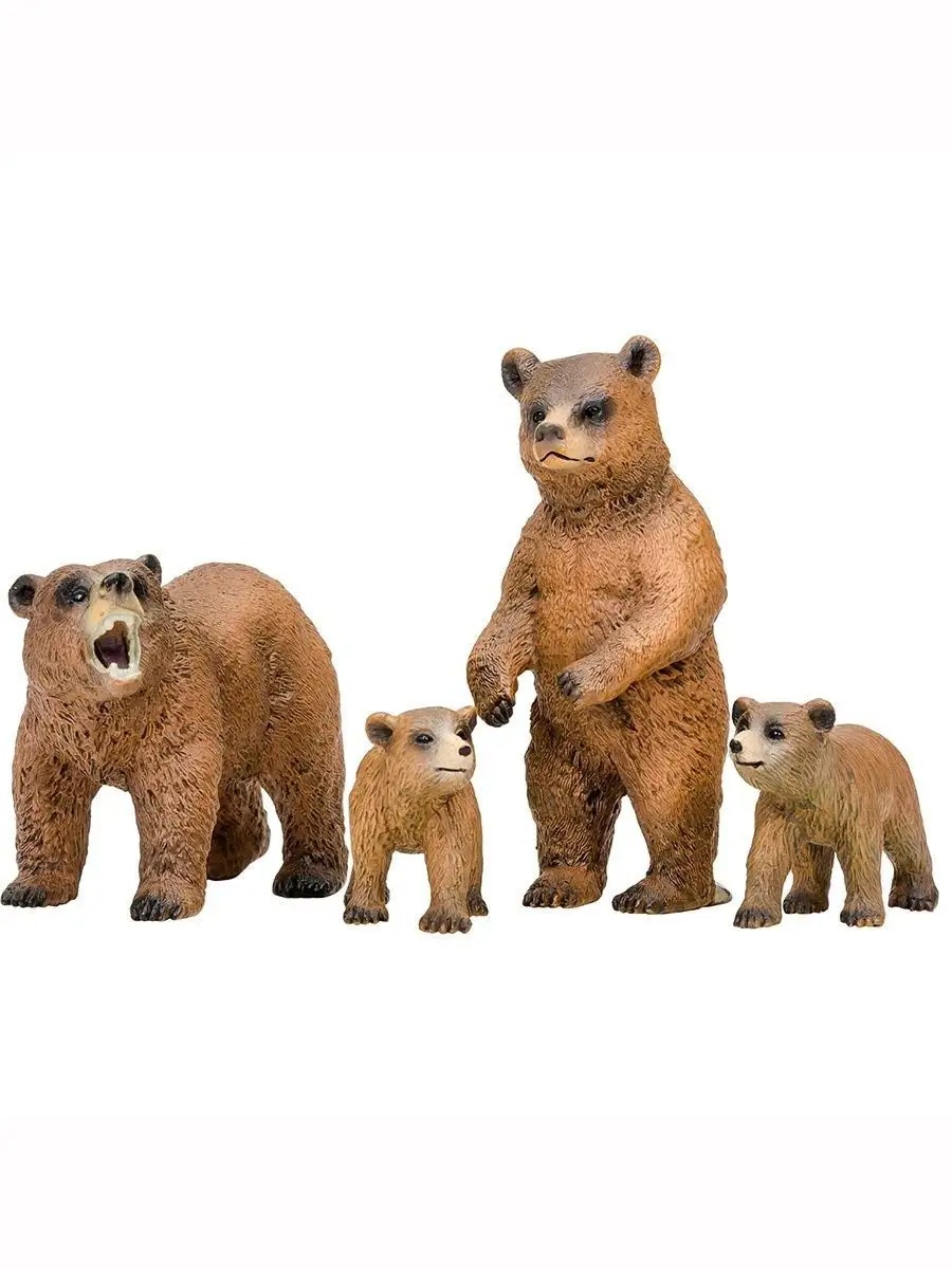 Игровой набор Masai Mara Семья медведей - фото 6