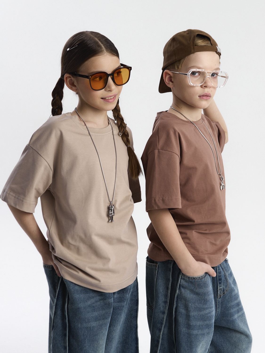 Футболка 2 шт Crimea Baby SET/mokko_brown - фото 1