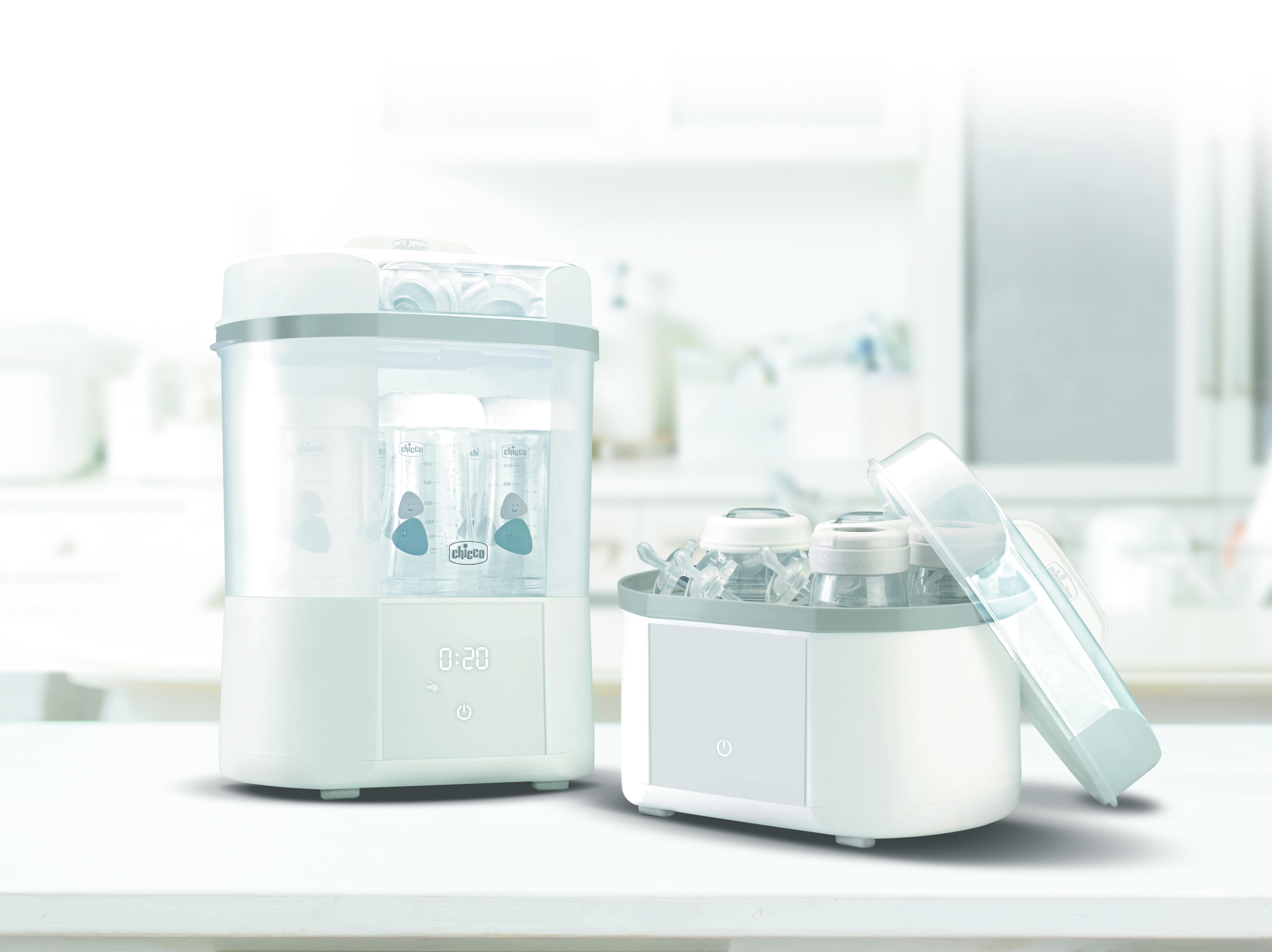 Стерилизатор для бутылочек Chicco Steriliser с функцией сушки - фото 7