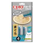 Лакомство для кошек INABA 14г 4шт водный баланс тунец магуро