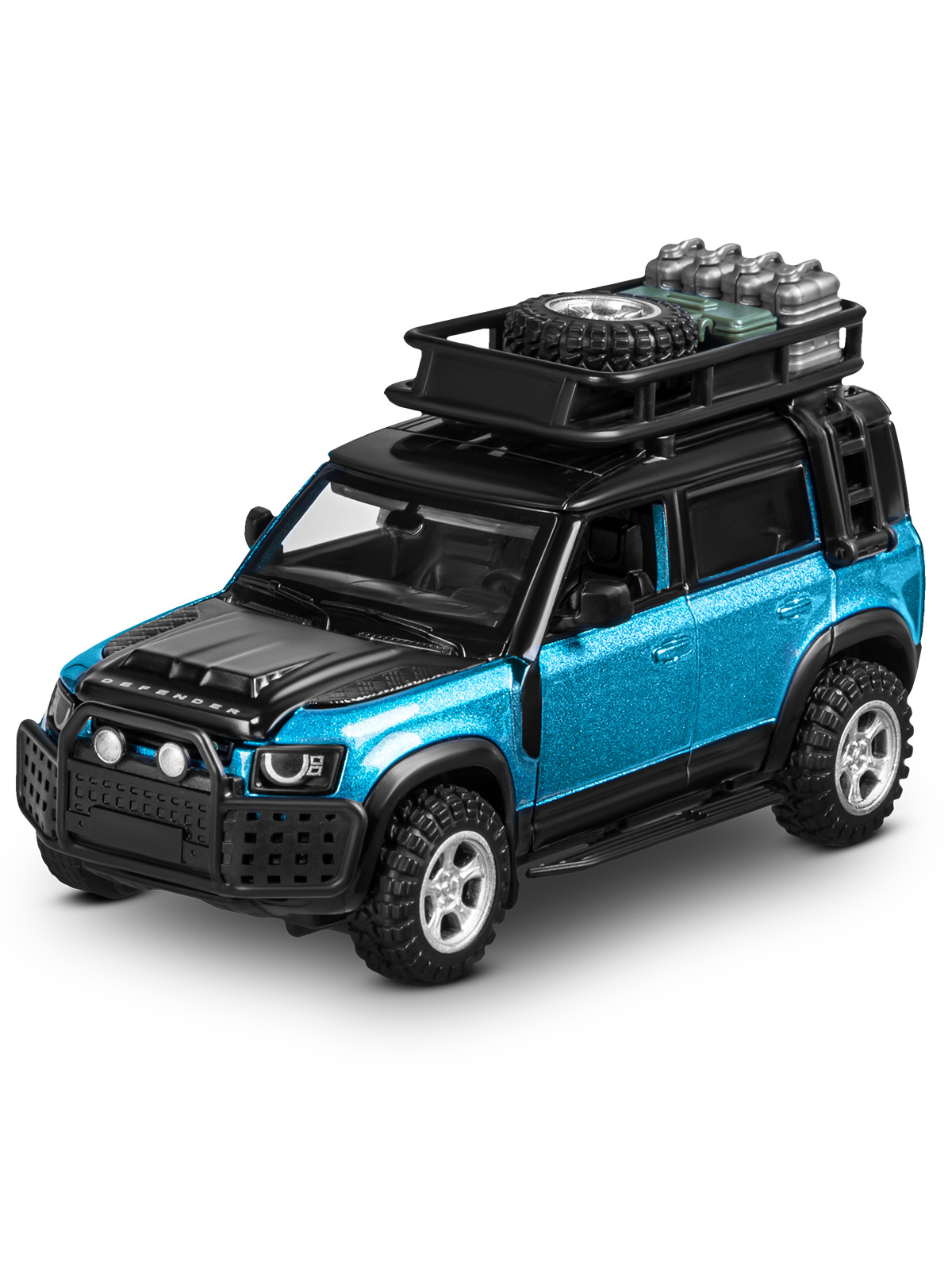 Автомобиль АВТОпанорама Land Rover Defender 110 Сборная модель 1:43 JB1251721 - фото 18