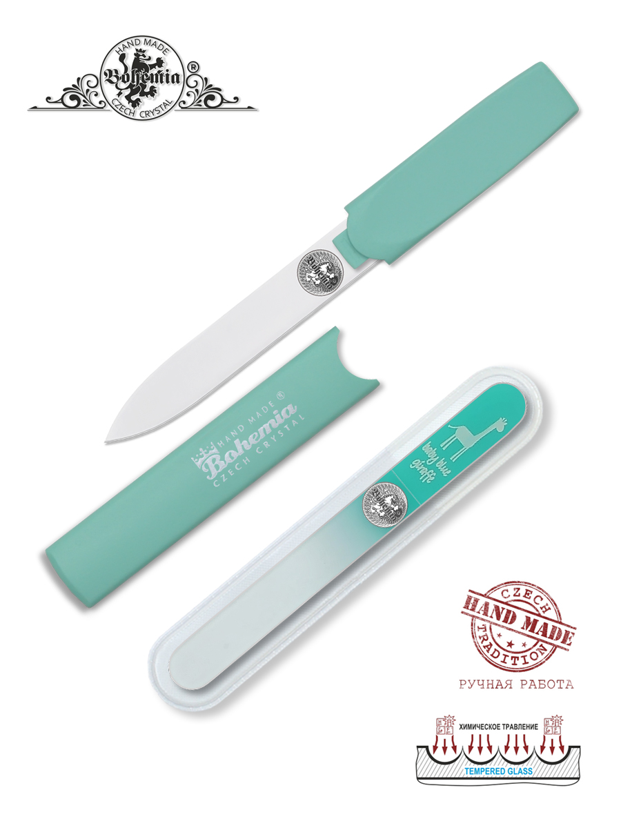 Маникюрный набор BOHEMIA Czech Glass Nail Files 2 предм. - фото 2